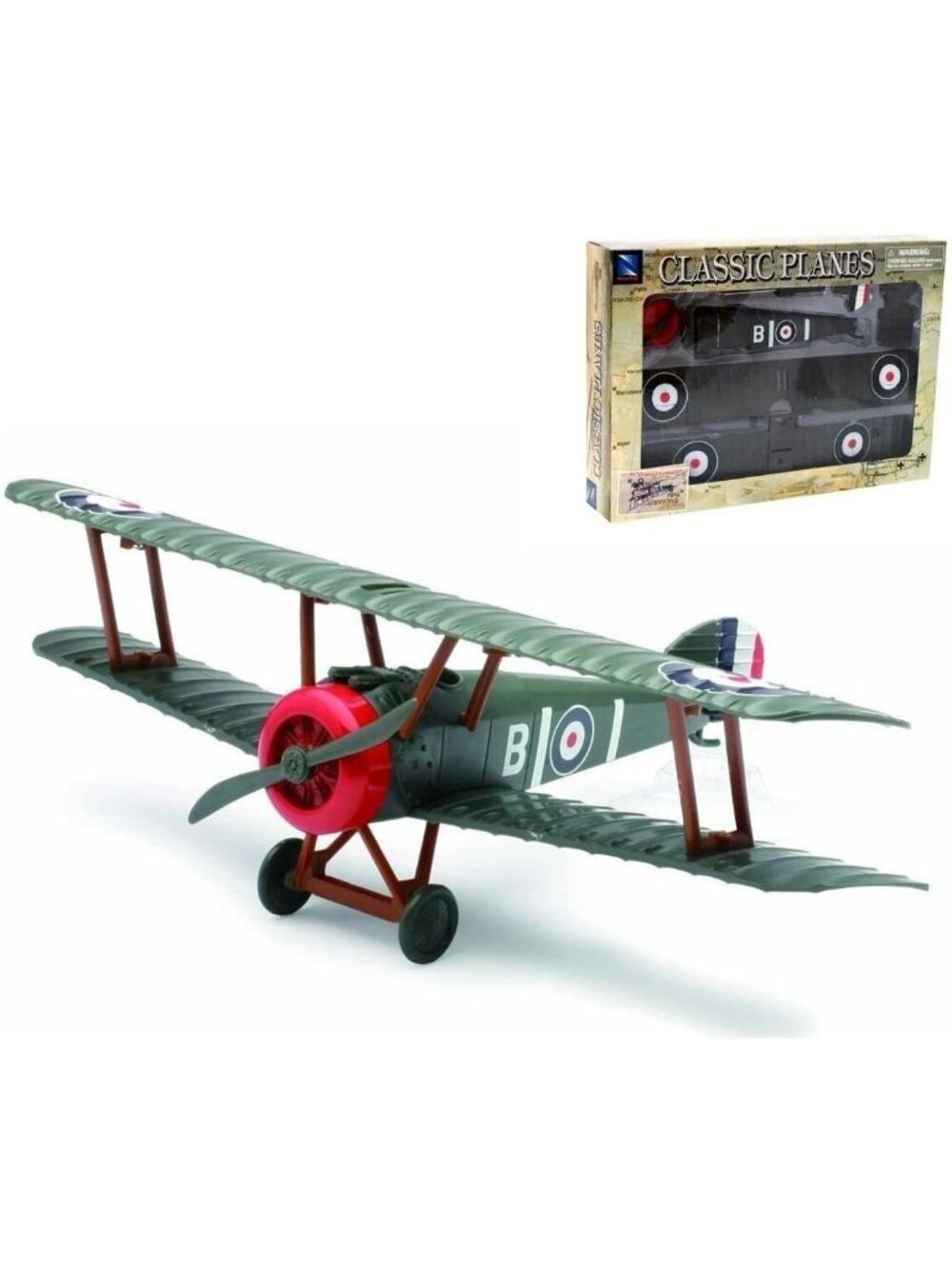 New Ray Green Sopwith Camel Decals F-1 Airplane Model Kit Scale Brand New Box